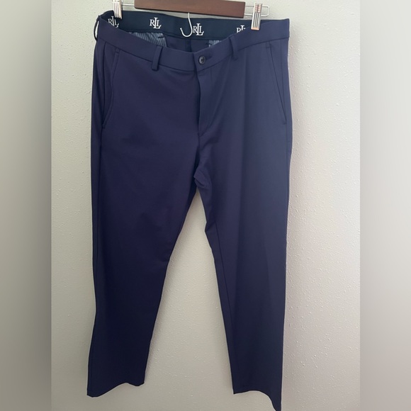 Lauren Ralph Lauren Men's Norton Classic Fit Stretch Dress Pants Navy size 32x30 - Picture 2 of 8